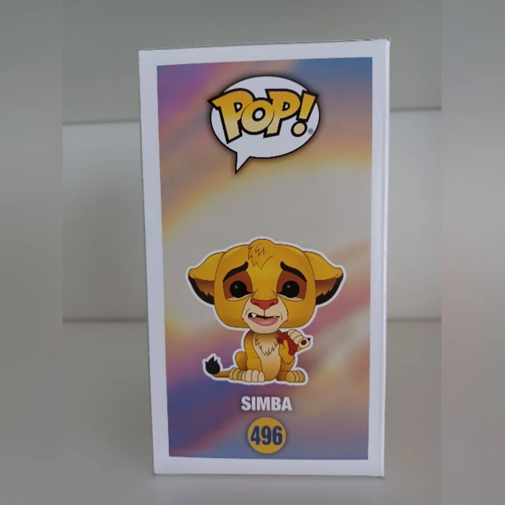 Disney Simba With Grub 496 From The Lion King Vinyl Figure Funko Pop Collectible